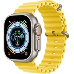 Apple Watch Ultra 49mm GPS+Cellular チタニウムケース/スターライトアルパインループ M MQFR3J/A